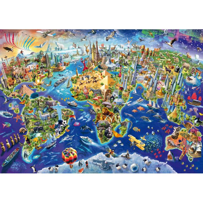 Puzzle Otkrij naš svijet