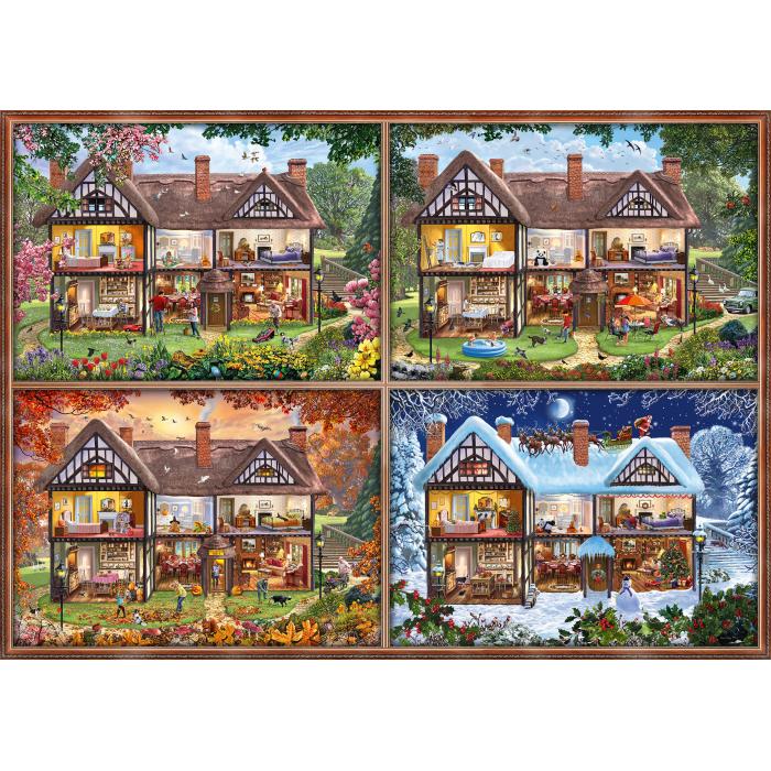 Puzzle Kuća godišnjih doba