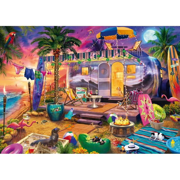 Puzzle Jeff Haynie - Kamp prikolica