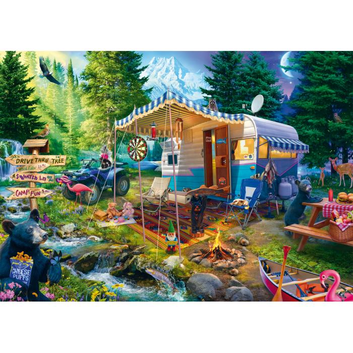 Puzzle Jeff Haynie - Karavanom u planinama