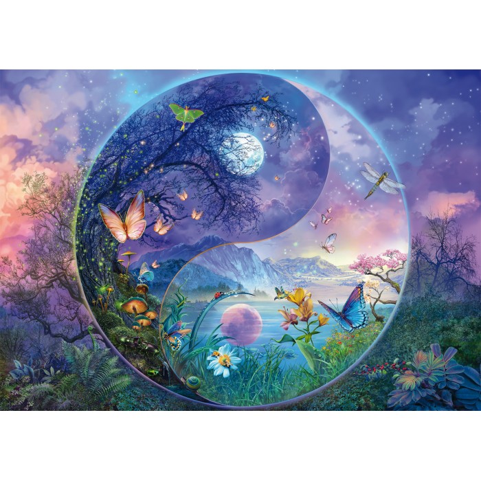 Puzzle Yin & Yang - Fantastični svijet insekata