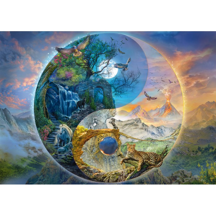 Puzzle Yin & Yang - Planinski svijet