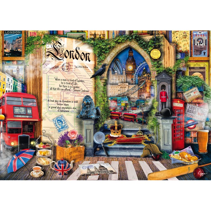 Puzzle Sjećanja na London