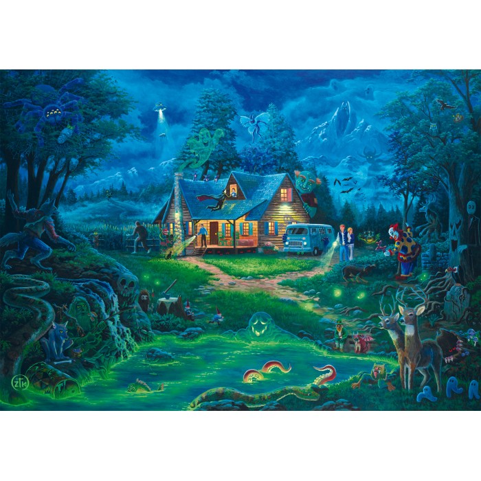Puzzle Kuća duhova