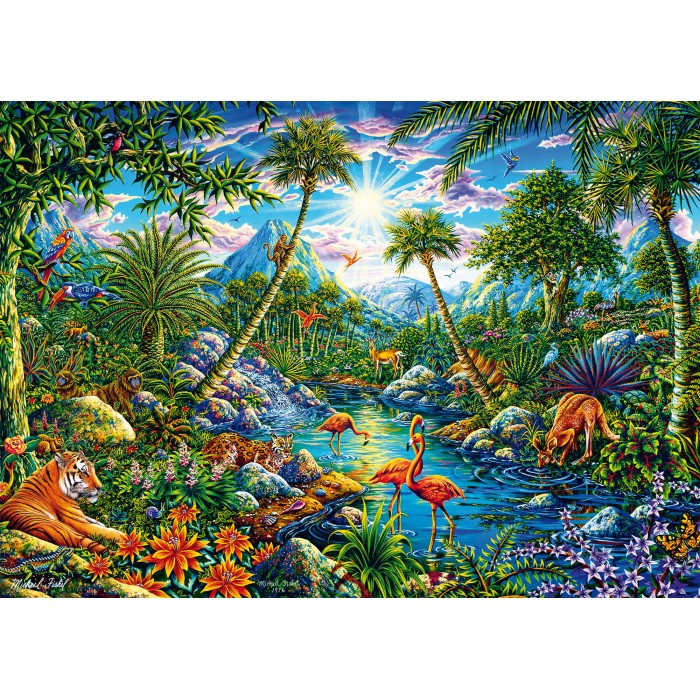Puzzle Otočki raj