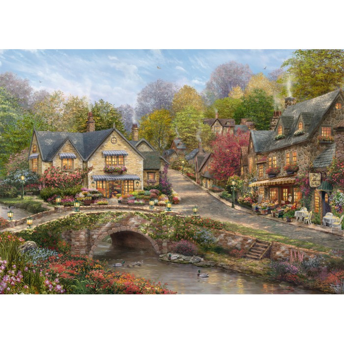 Puzzle Ljeto u Cobblestone Village
