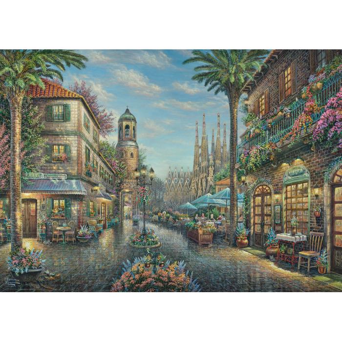 Puzzle Španski ulični kafić