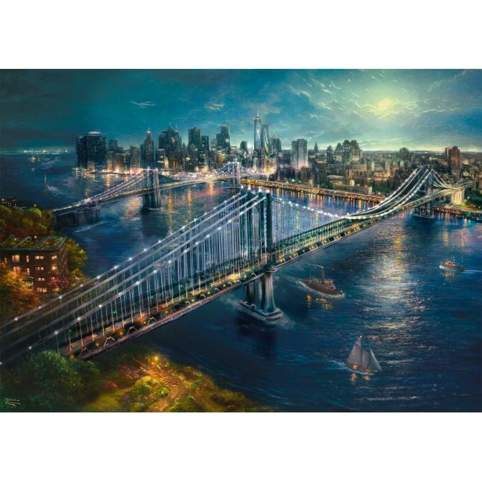 Puzzle Mjesečina na Manhattanu