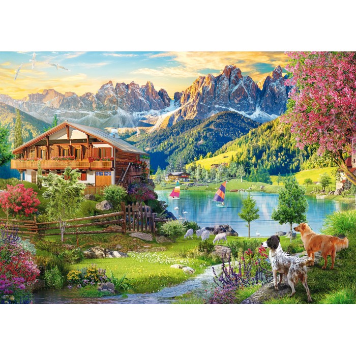 Puzzle Odmor u Dolomitima