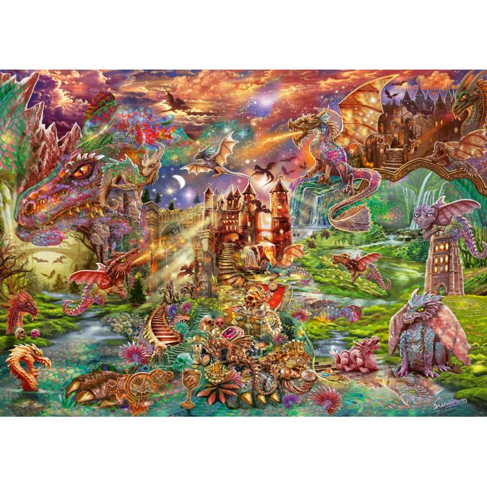 Puzzle Zmajevi