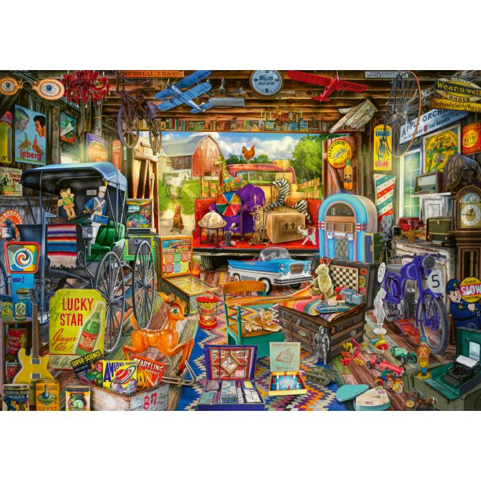 Puzzle Buvljak u garaži