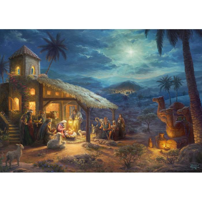 Puzzle Thomas Kinkade, Spirit, Isusovo rođenje