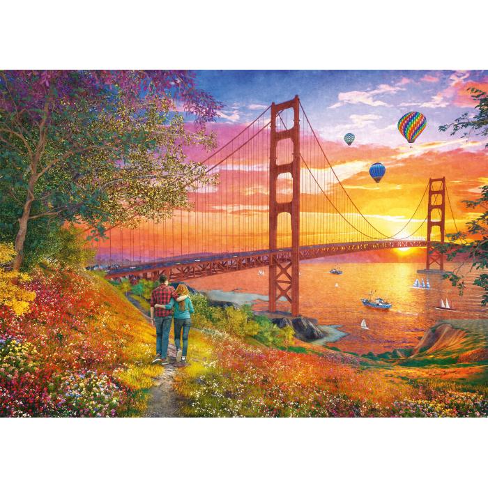 Puzzle Šetnja do Golden Gate Bridge