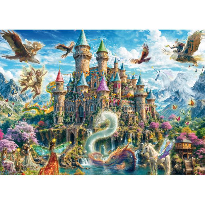 Puzzle Čarobni dvorac