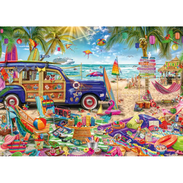 Puzzle Šarena plaža