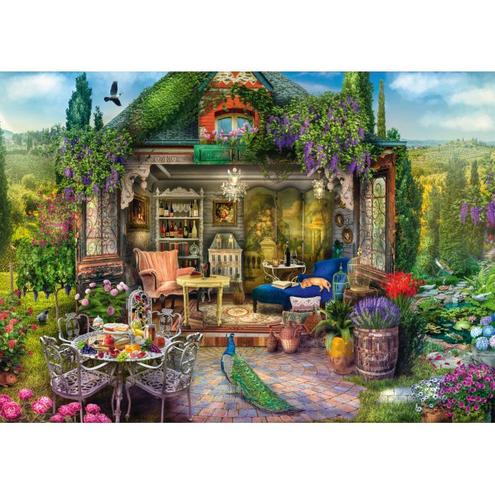 Puzzle Koliba u vinogradima