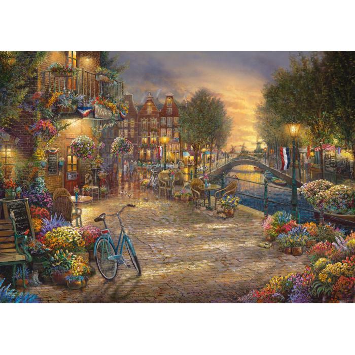 Puzzle Thomas Kinkade - Amsterdam