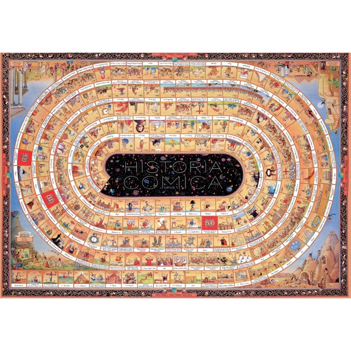 Puzzle Cartoon Triangular - Historia Comica - Opus I