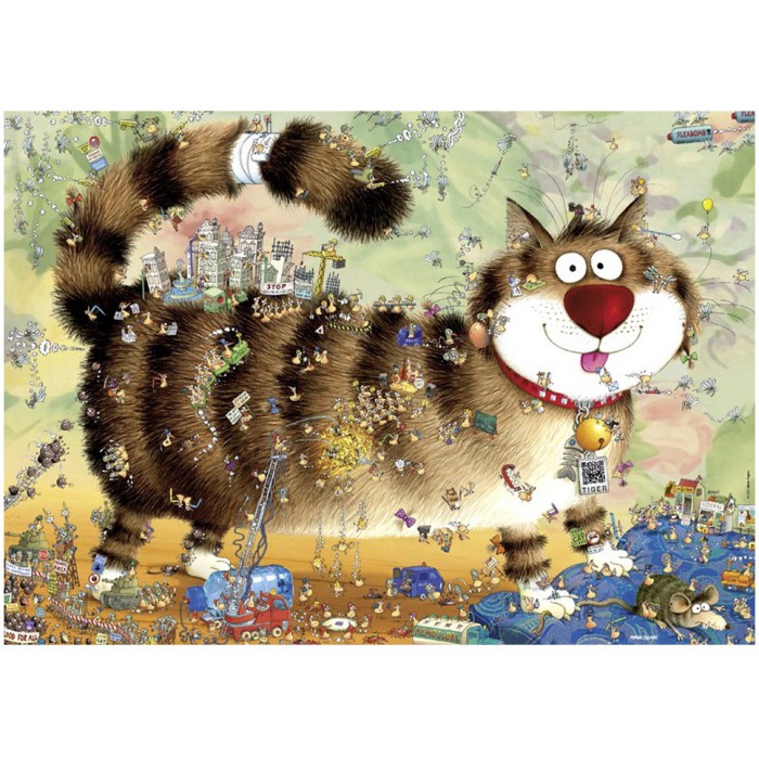 Puzzle Look Closely - At The Cat