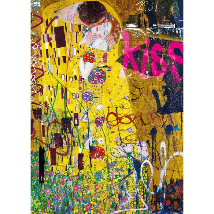 Puzzle Rebrush ! - The Kiss of Lovers