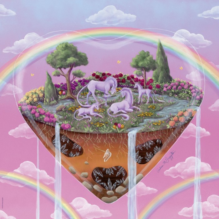 Puzzle Tiny Worlds - The Unicorns