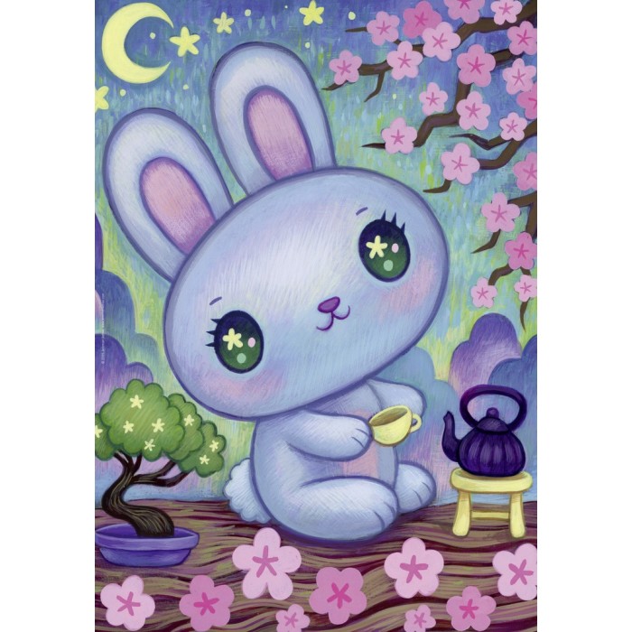 Puzzle Dreaming - Bunny Zen Garden