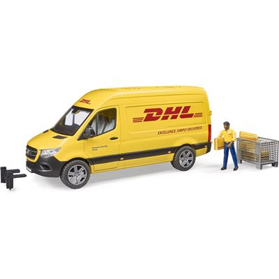 Bruder 02671 - MB Sprinter DHL s vozačem i priborom, 1:16