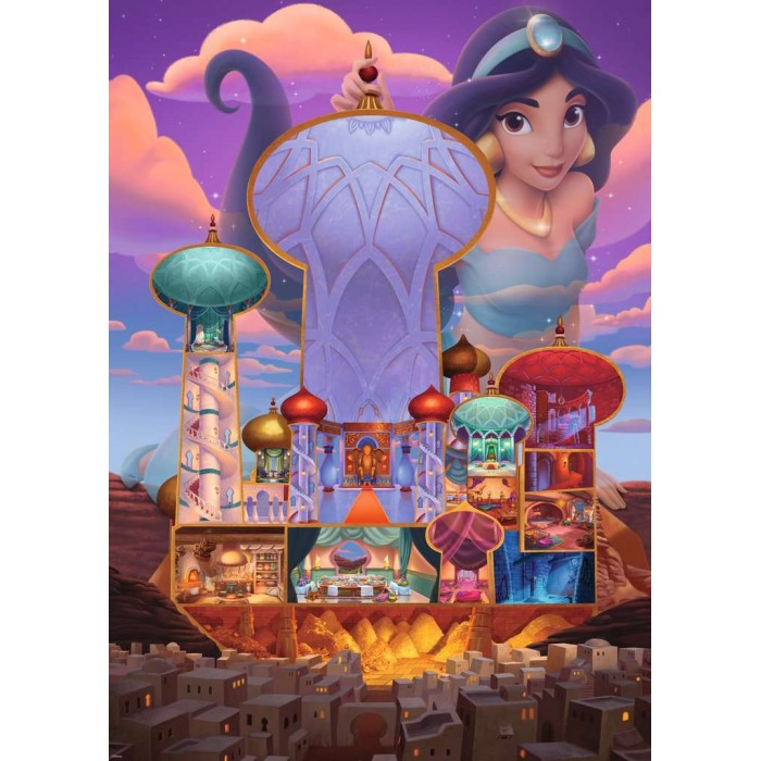 Puzzle Disney Castles Jasmine
