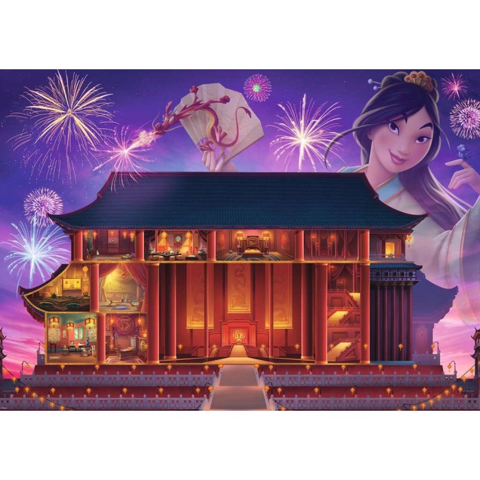Puzzle Disney Castles Mulan