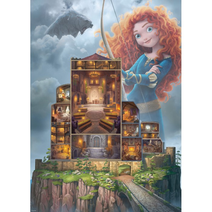 Puzzle Disney Castles: Merida