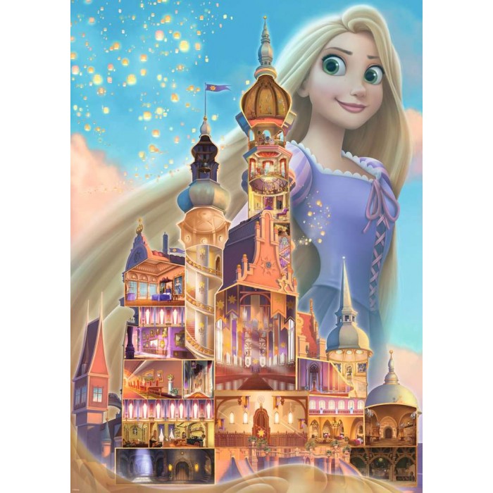 Puzzle Disney Castles Rapunzel