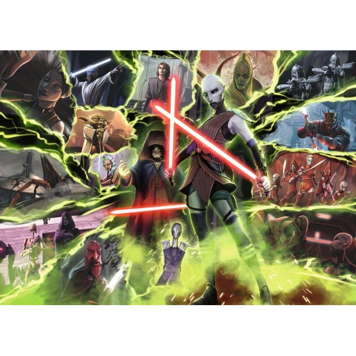 Puzzle Star Wars Villainous - Asajj Ventress