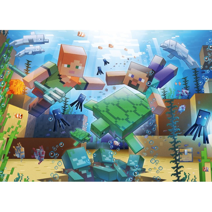Puzzle Minecraft Mosaic