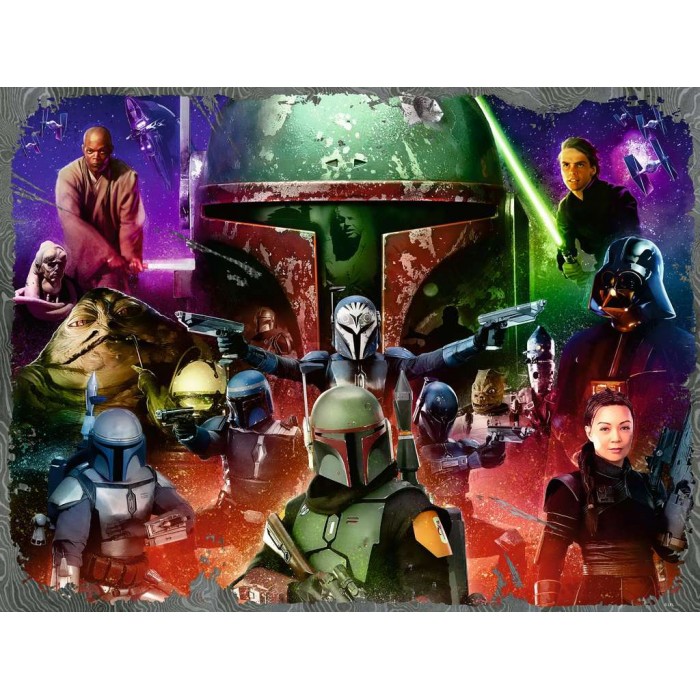 Puzzle Boba Fett Chasseur de Primes - Star Wars The Mandalorian