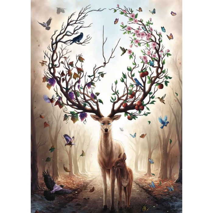 Puzzle Fantastični jelen