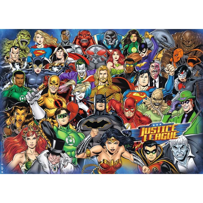 Puzzle Challenge - DC Comics - Justice League
