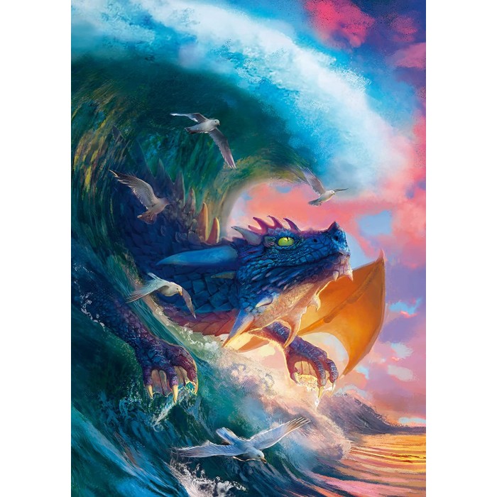 Puzzle Trka zmajeva