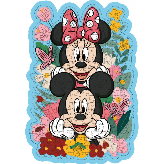 Drvene puzzle - Mickey & Minnie