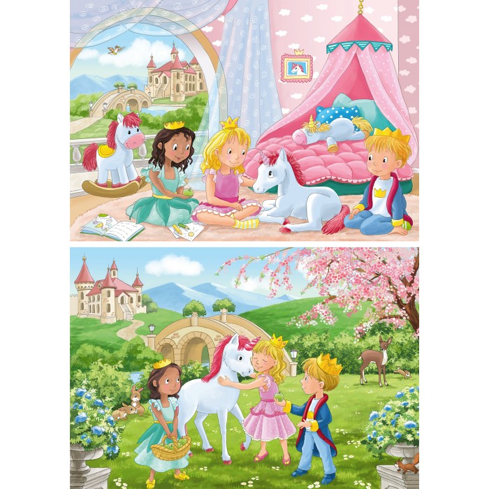 2 puzzle - Čarobno prijateljstvo