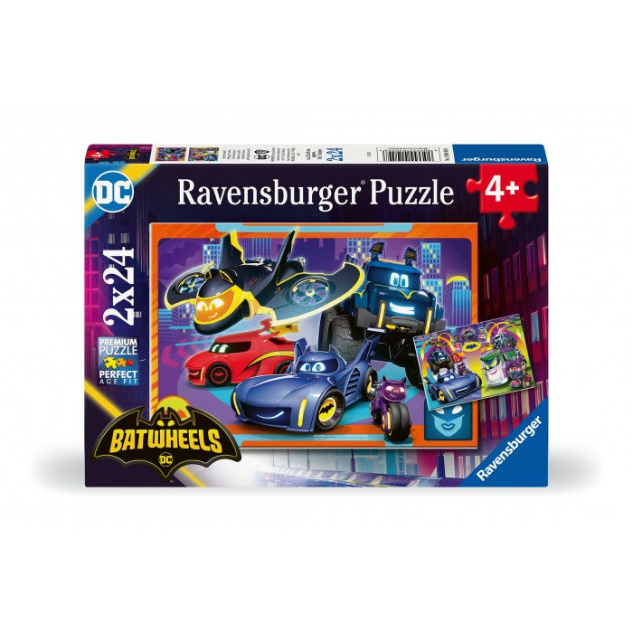 2 puzzle - Batwheels u akciji