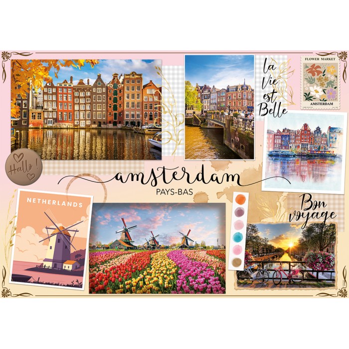 Puzzle Odmor u Amsterdamu