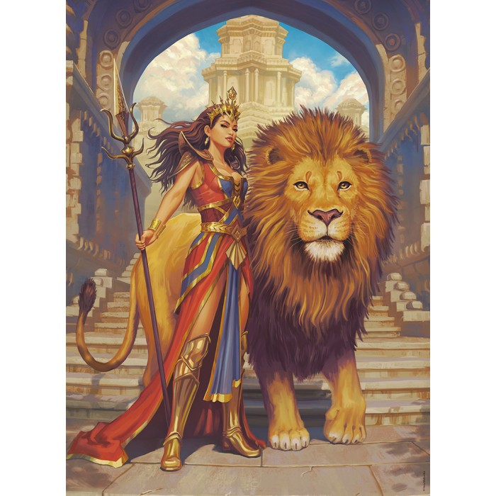 Puzzle Krotiteljica lavova (kolekcija Fantasy)