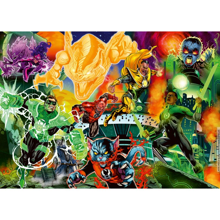 Puzzle Justice League - Zeleni Fenjeri