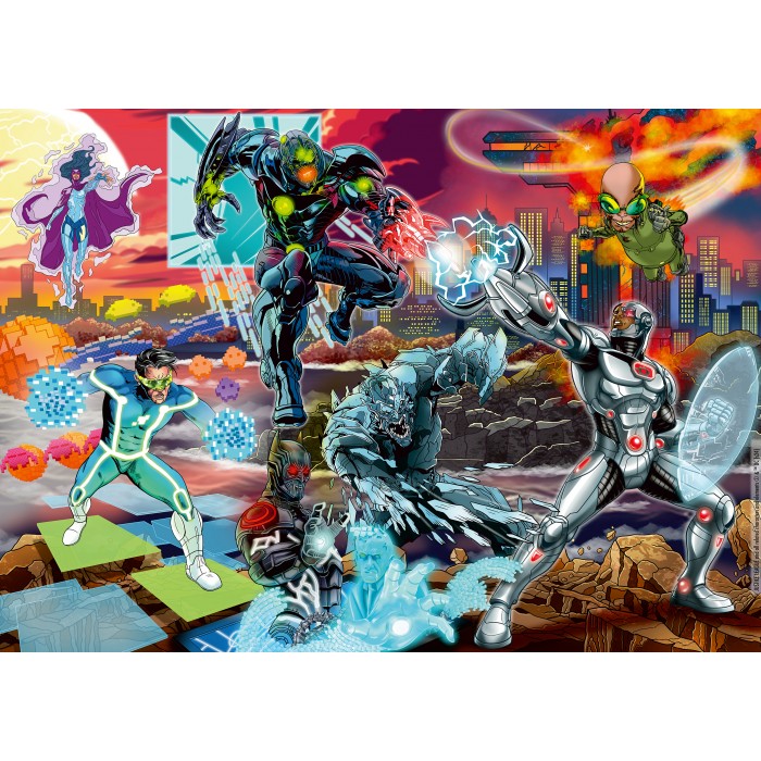 Puzzle Justice League - Cyborg