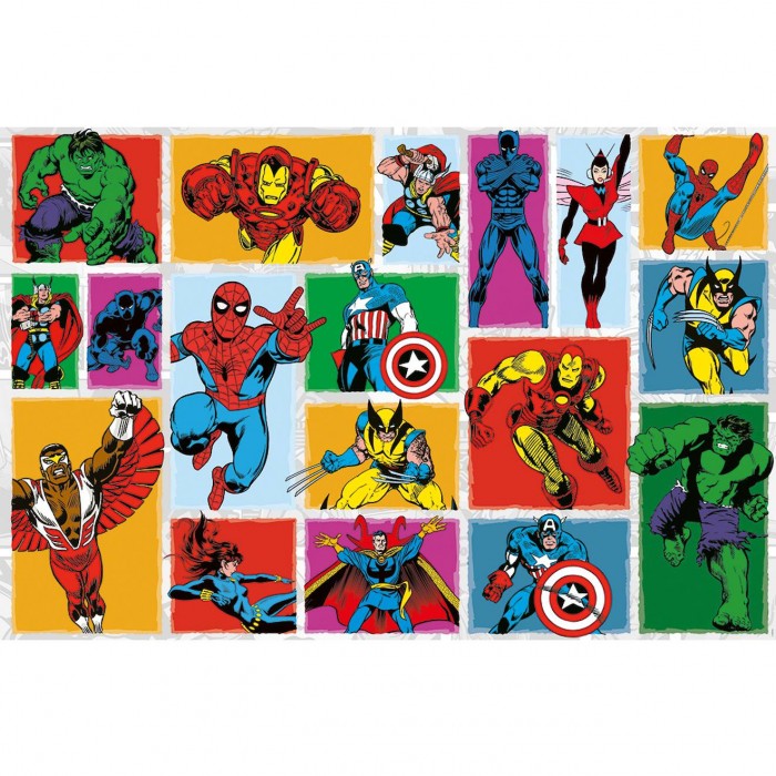 Puzzle Marvel nostalgija