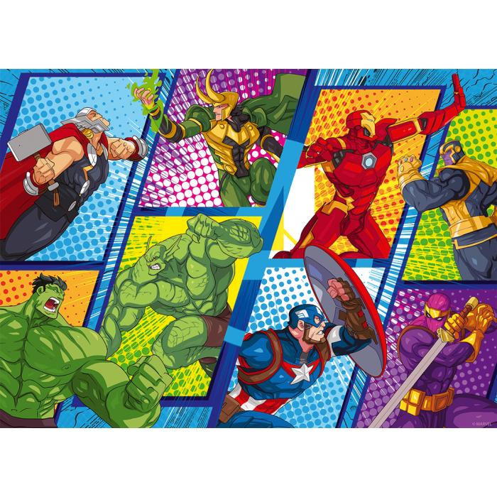 Puzzle Marvel Avengers - Avenger protiv zlikovaca