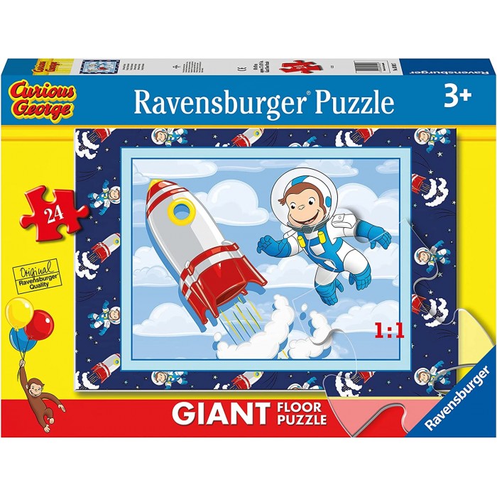 Divovske podne puzzle - XXL dijelovi - George