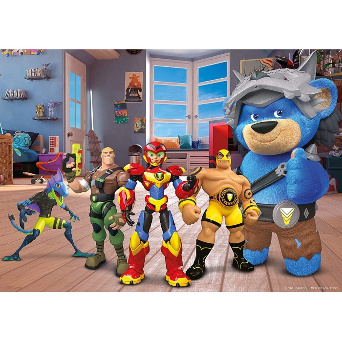 Velike podne puzzle - Power Players