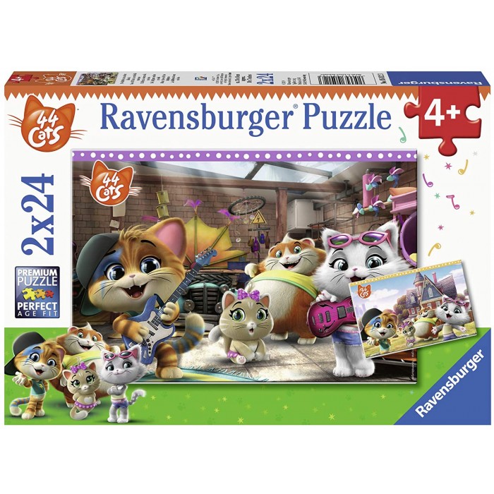 2 puzzle - 44 Cats