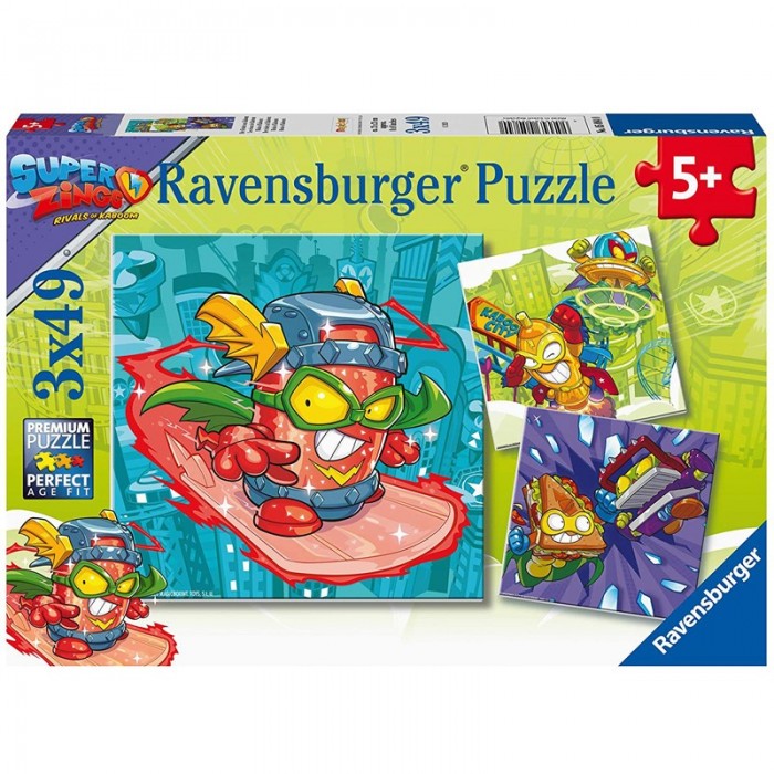 3 puzzle - Super Zings